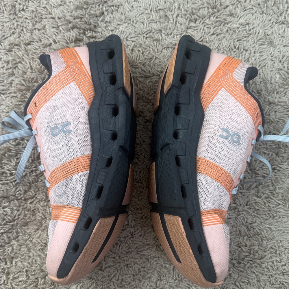 On Cloudgo Women Rose/Magnet Colorway Swiss Running Shoes Size 7.5 - Picture 3 of 11